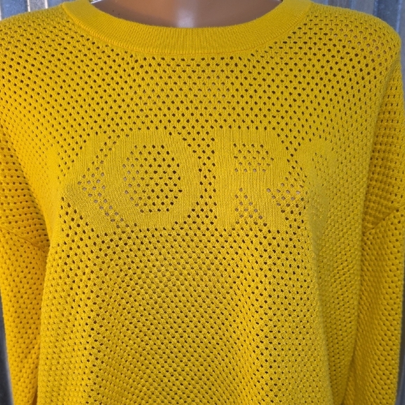MICHAEL Michael Kors Yellow Knit Top - Picture 3 of 6